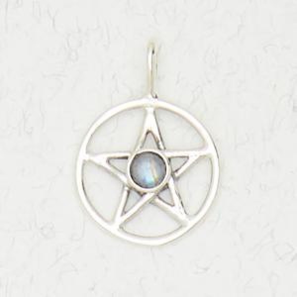 Pentacle with Accent Stone