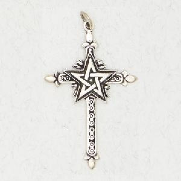 Pentacle on Cross