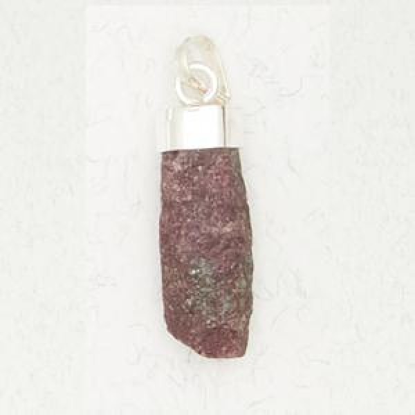 Rough Ruby Pendant