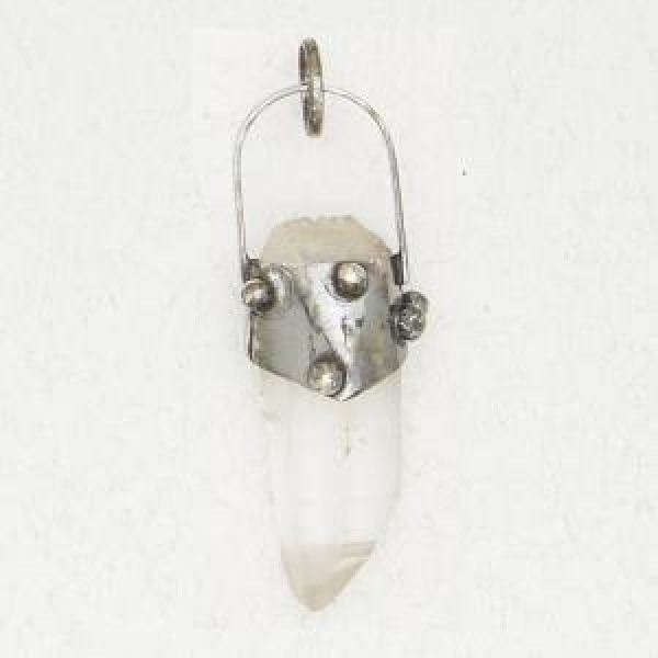 Viking Style Rough Quartz Pendant